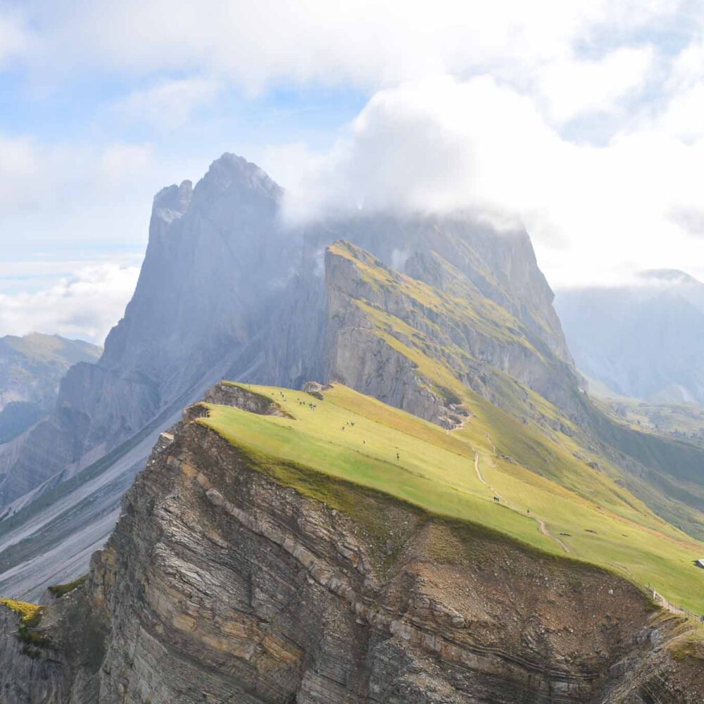 Seceda in de Dolomieten