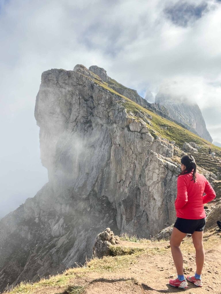 Wandelen bij de Seceda in de Dolomieten
