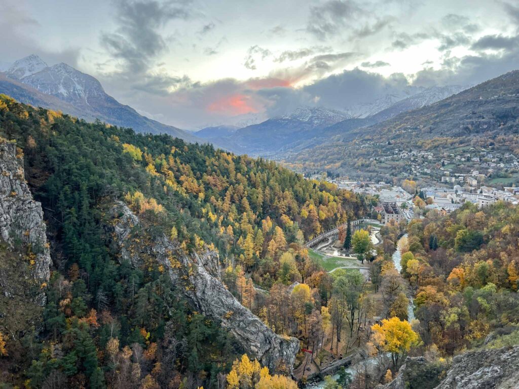 Briançon in de Serre Chevalier regio