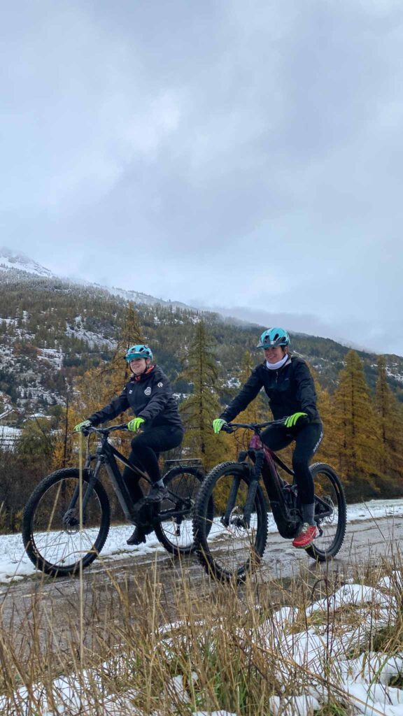 Fietsen in serre chevalier