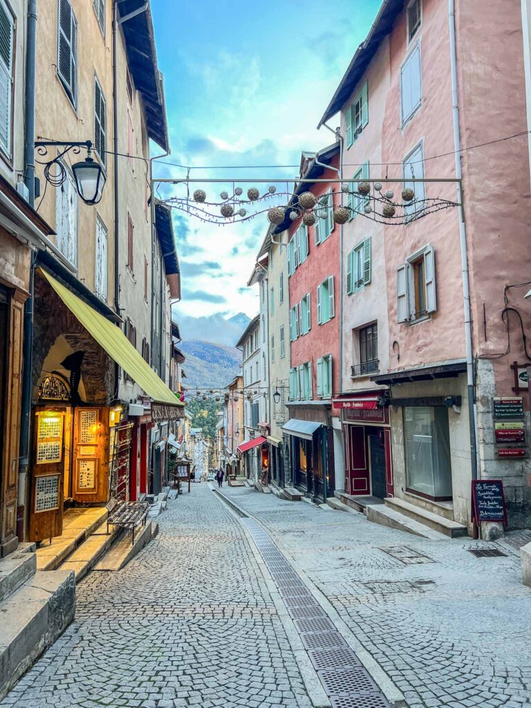 Briançon in de Serre Chevalier regio
