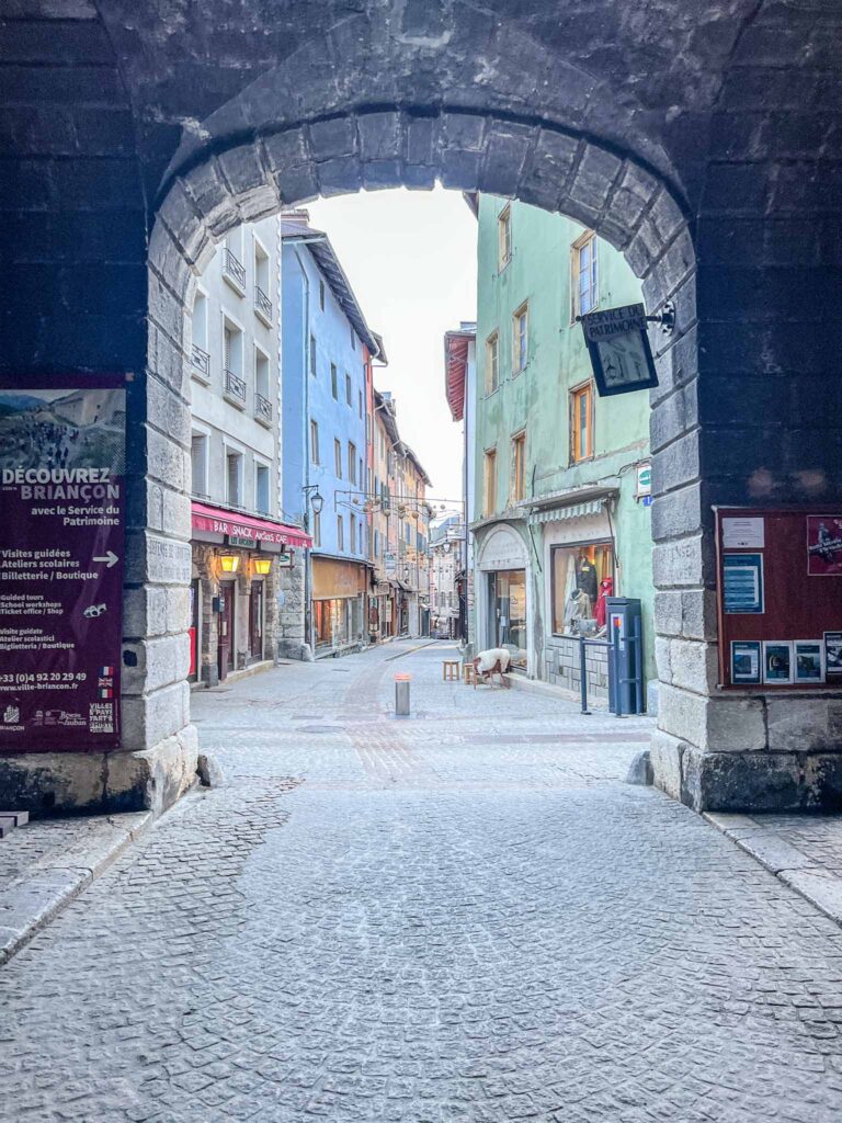 Briançon in de Serre Chevalier regio