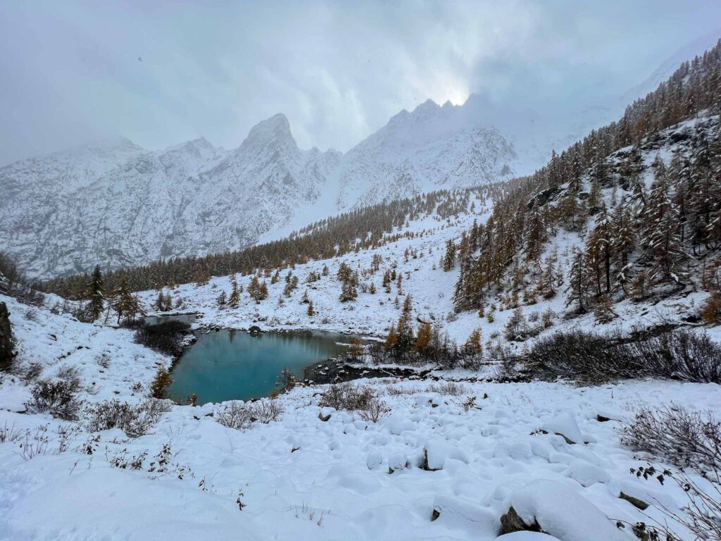 Lac de la Douche in Ecrins National Park