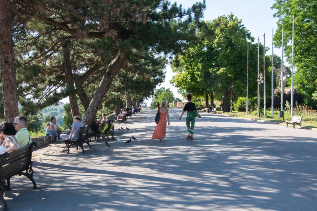 Kalemegdan Park in Belgrado
