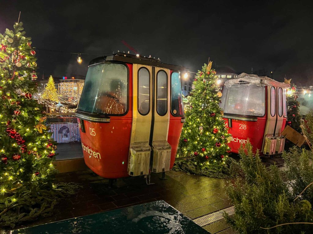 Kerstmarkten in Zurich