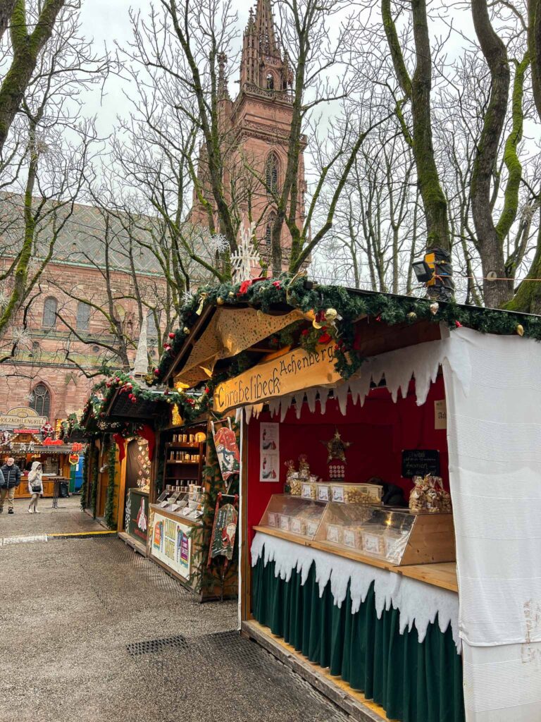 Kerstmarkten in Bazel