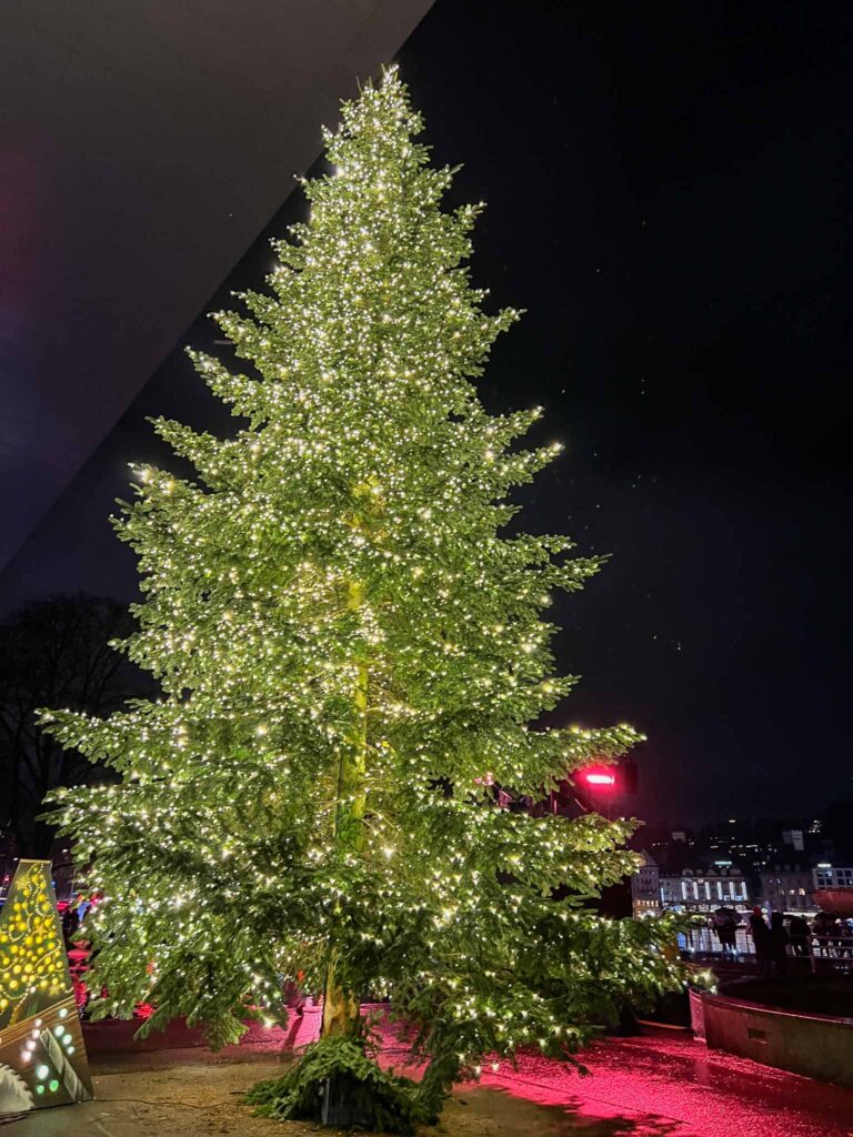 Kerstmarkten in Luzern