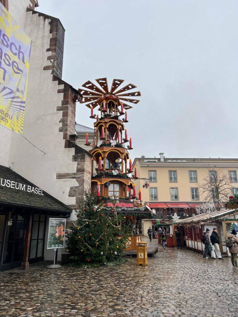 Kerstmarkten in Bazel