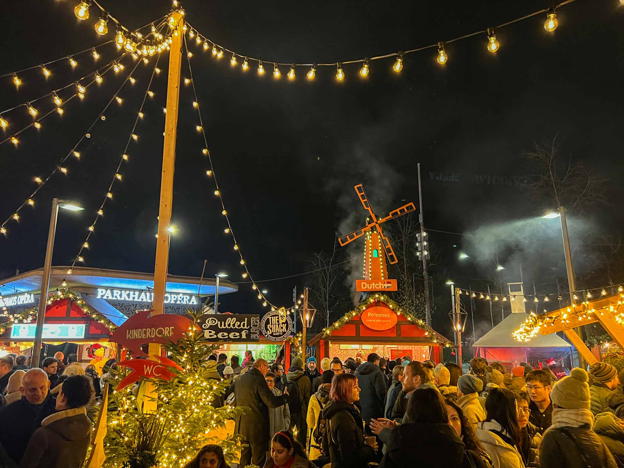 Kerstmarkten in Zurich