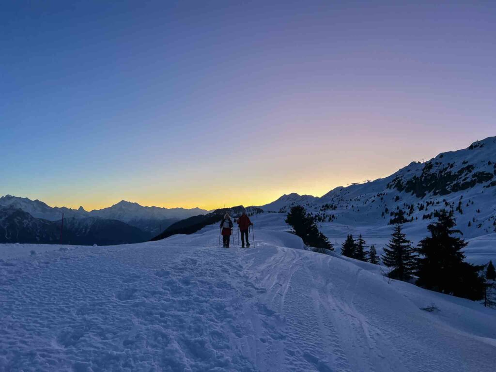 Sneewschoenwandelen in Aletsch Arena