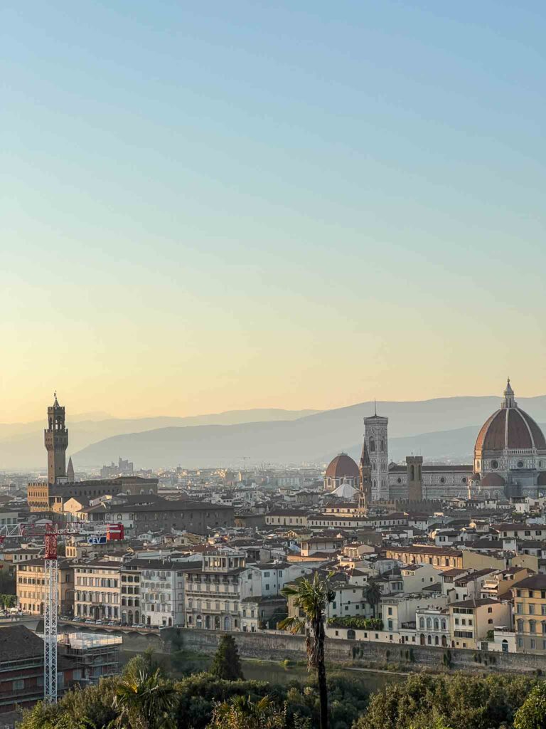 Zonsondergang Florence