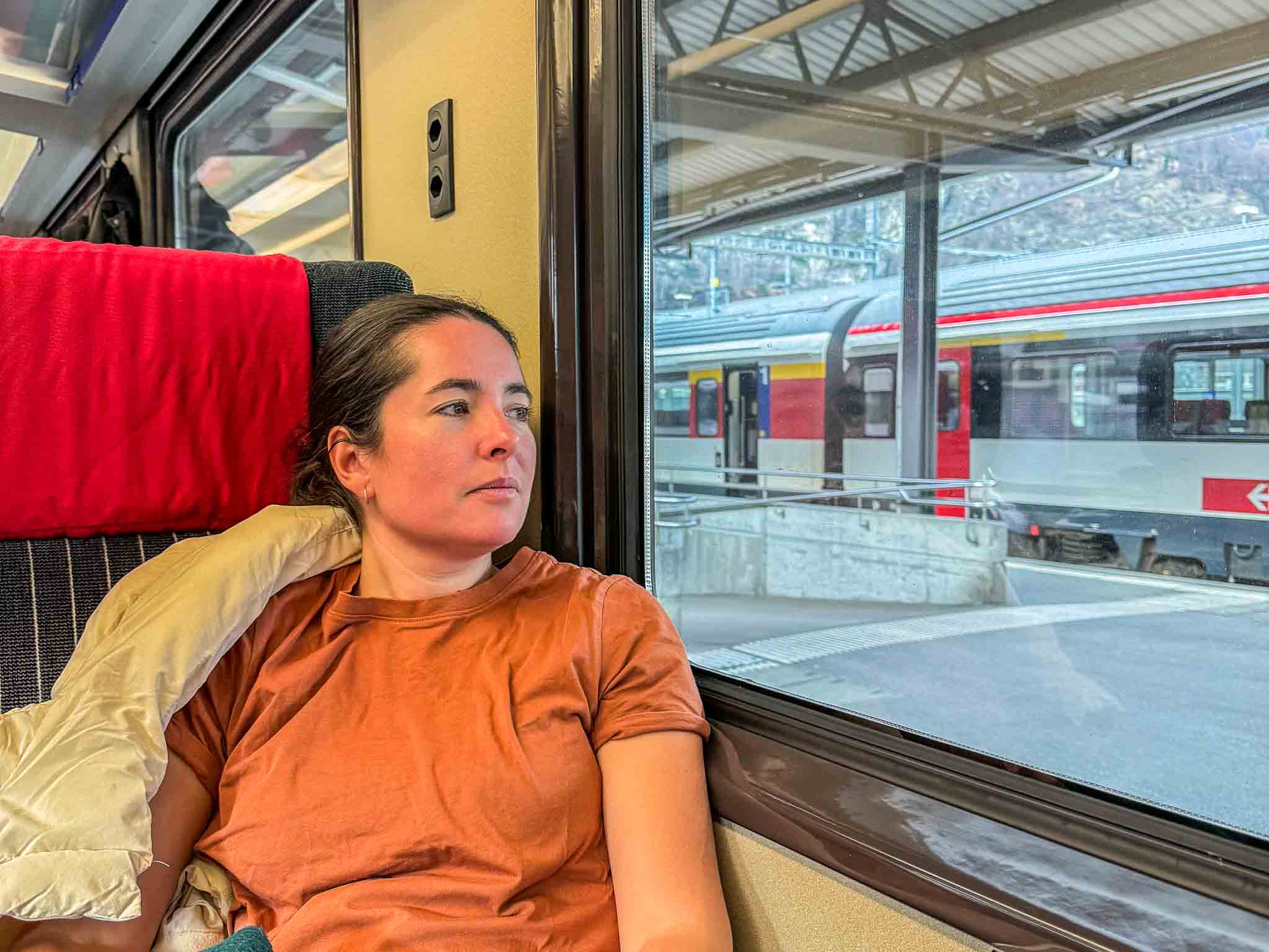 Trein in Zwitserland