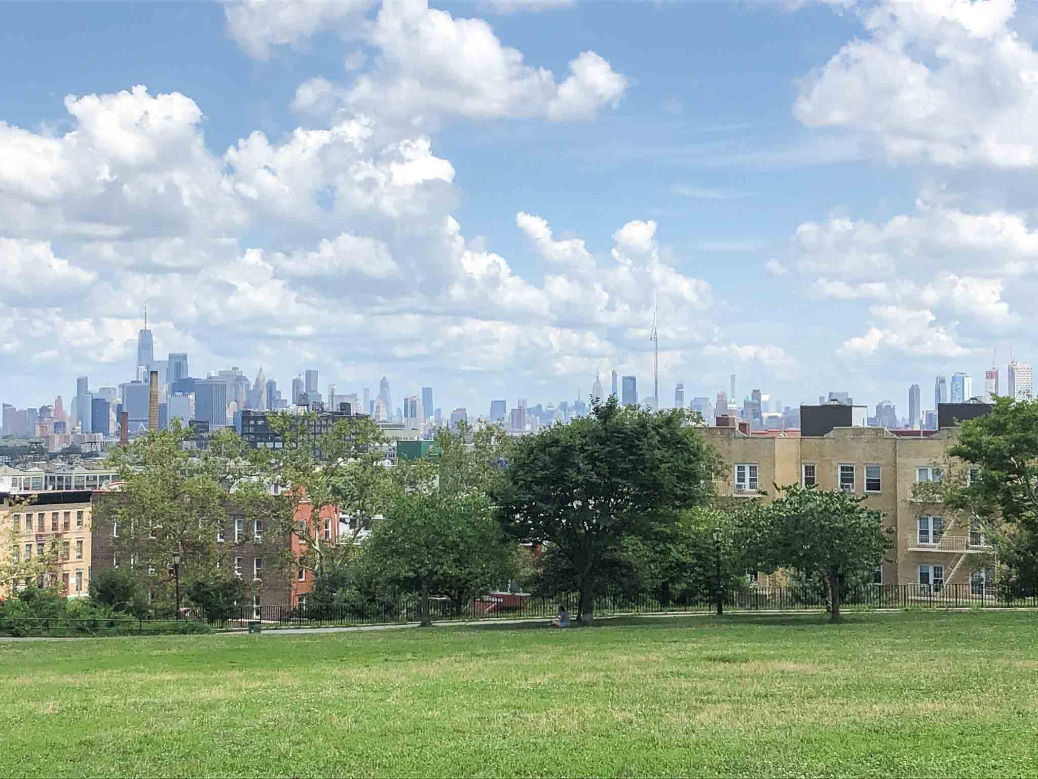 Sunset park in Brooklyn