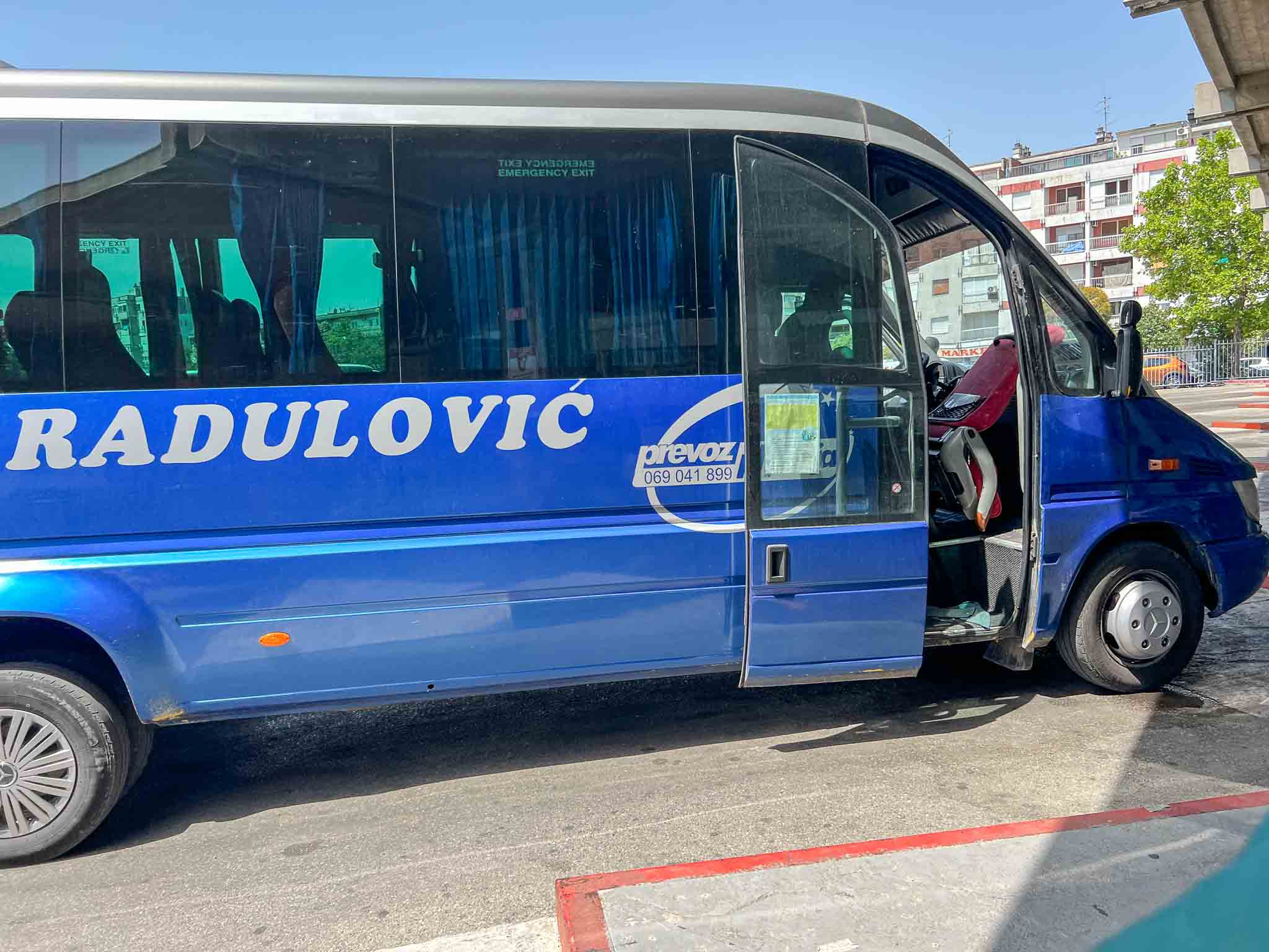 Reizen met de bus in Montenegro
