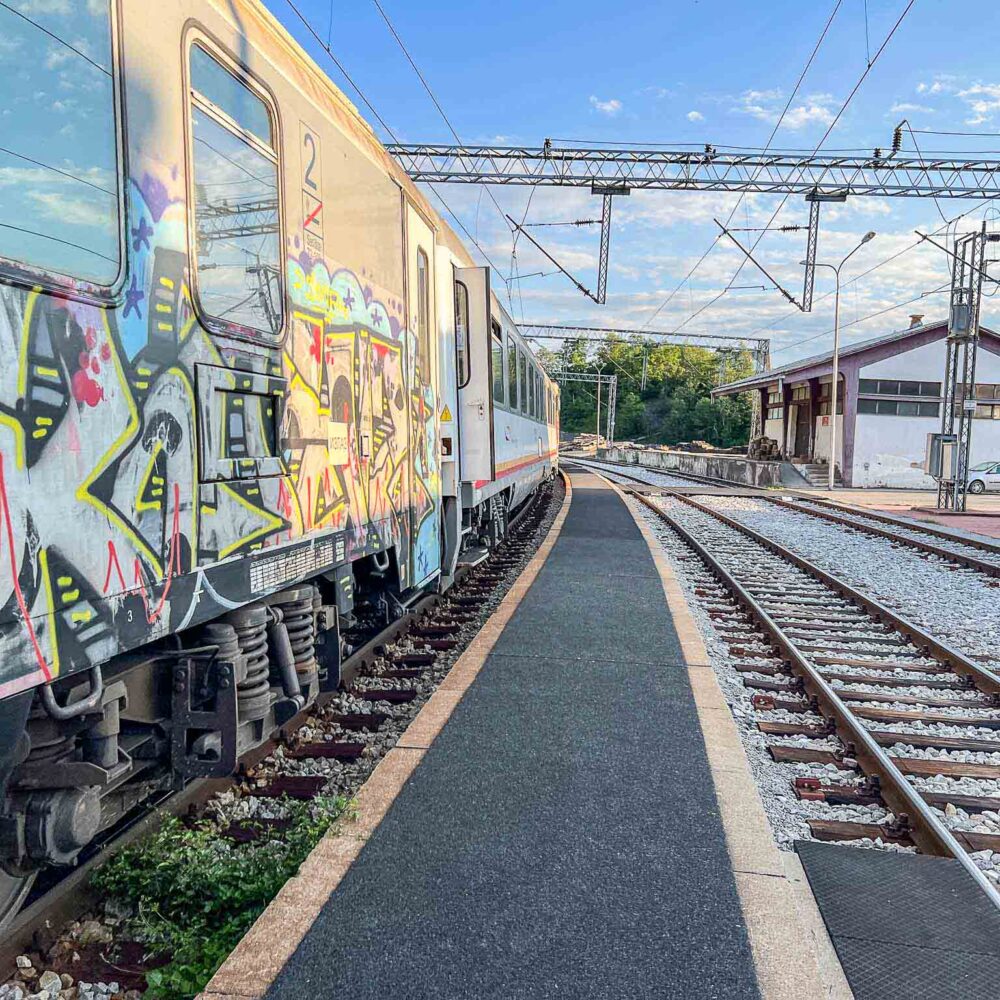 Reizen met de trein in Montenegro