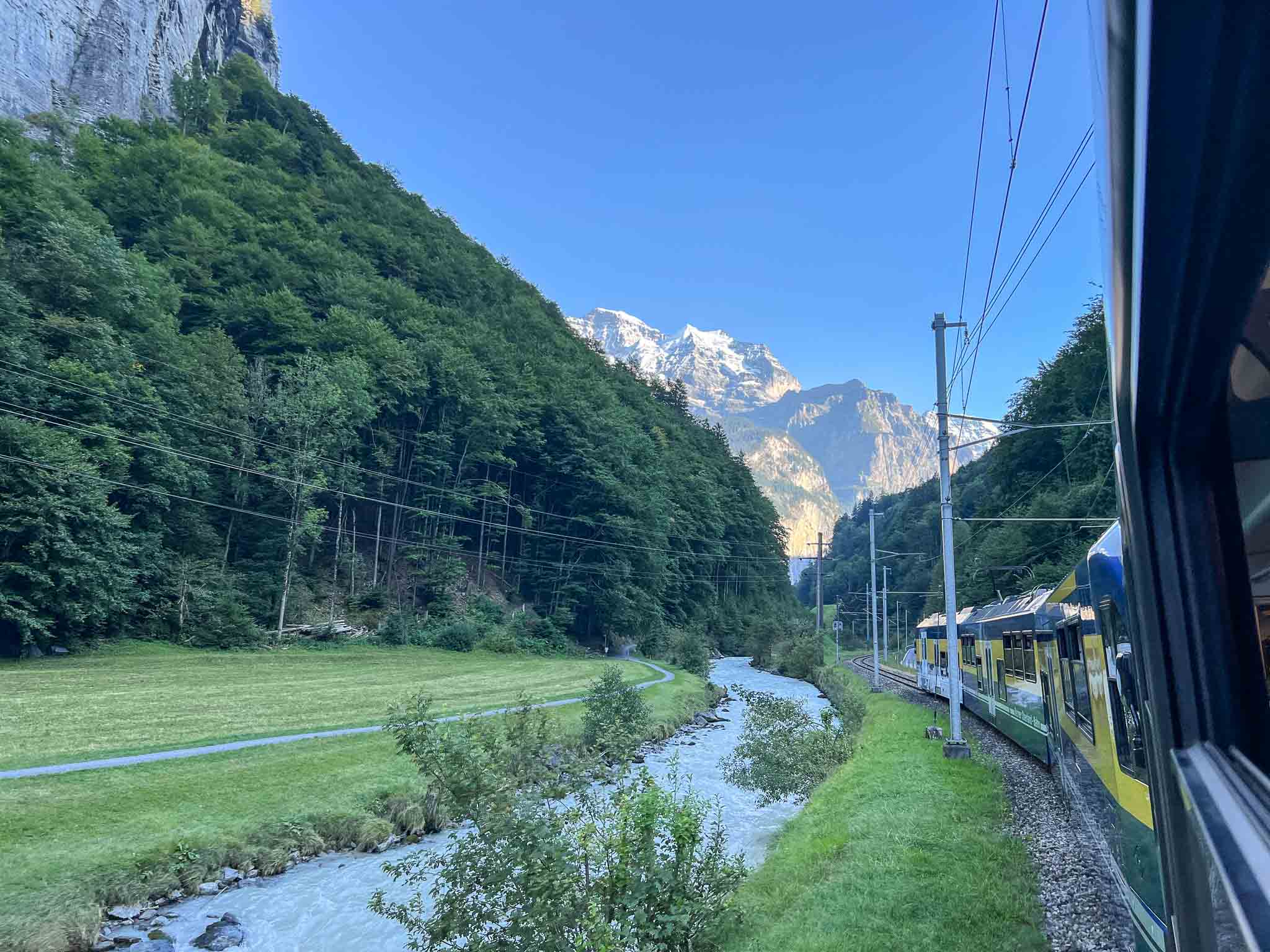 Reizen met de trein in Zwitserland