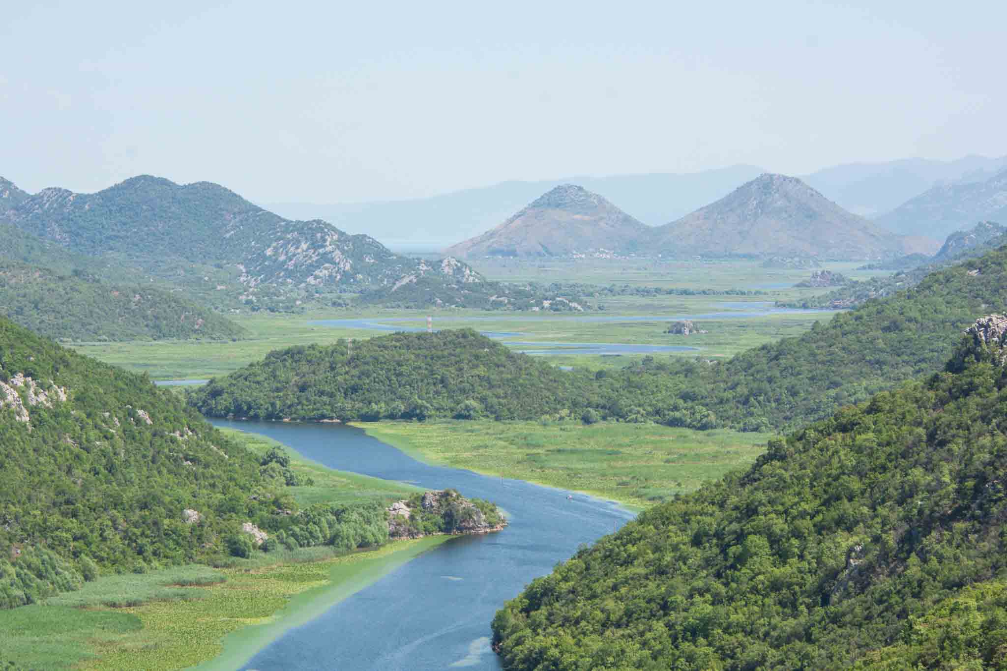 lake Skadar National Park in Montenegro