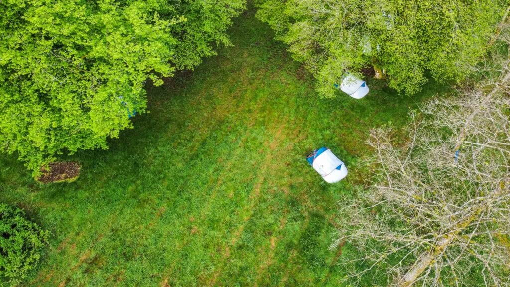 Kampeen bij het Packraften in de Franse Ardennen