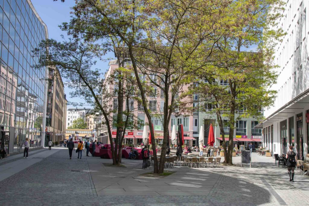 Centrum van Chemnitz