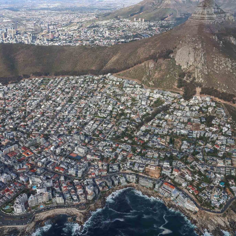 Helikopter in Kaapstad