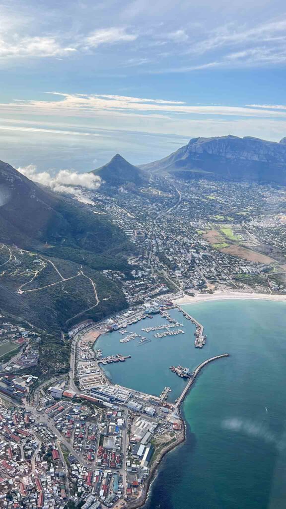 Helikopter in Kaapstad