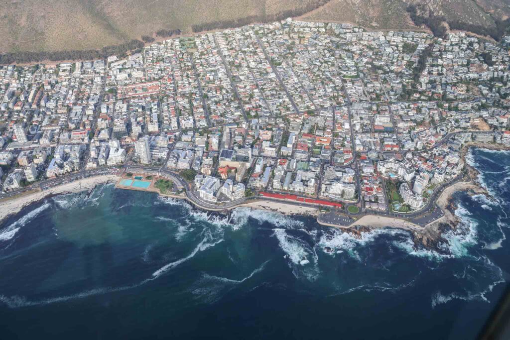 Helikopter in Kaapstad