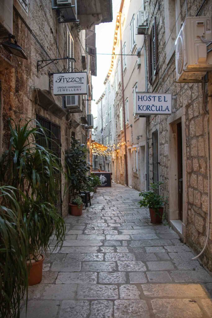 Korcula town