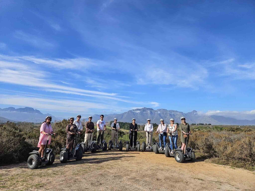 Segway op Spier in Stellenbosch