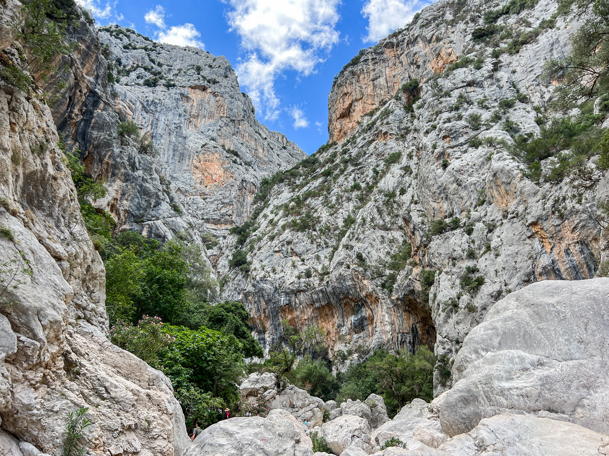 gorropu canyon in Sardinië