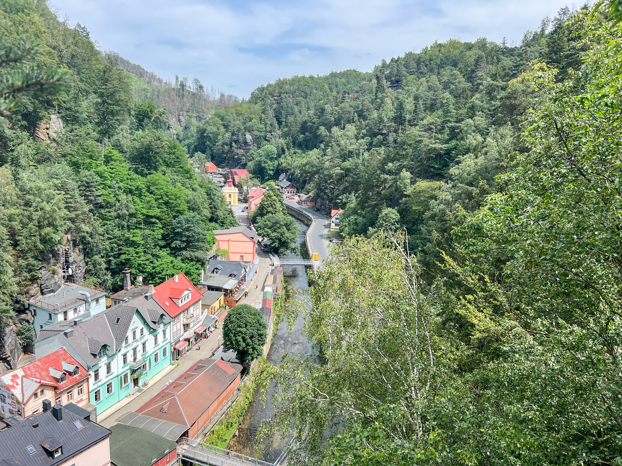 Hrensko in Tsjechie