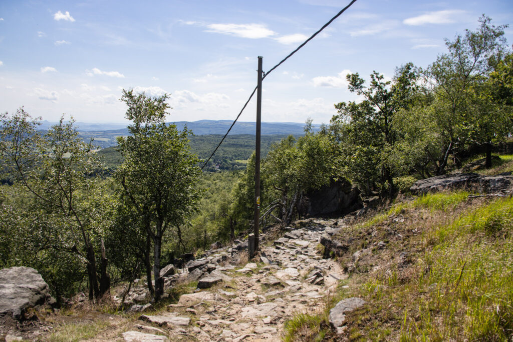 Hřebenovka etappe 1