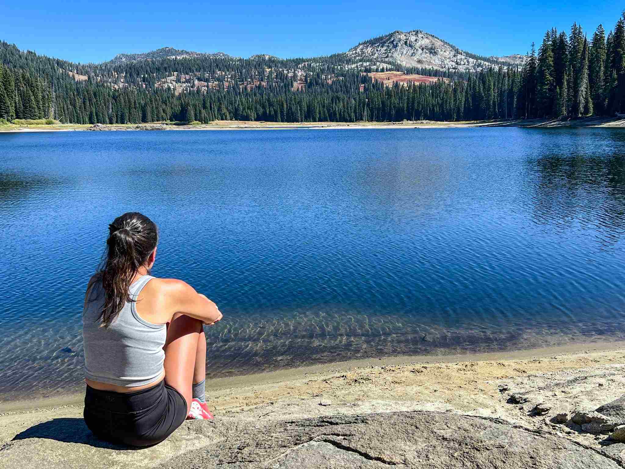 Boulder Lake in Idaho