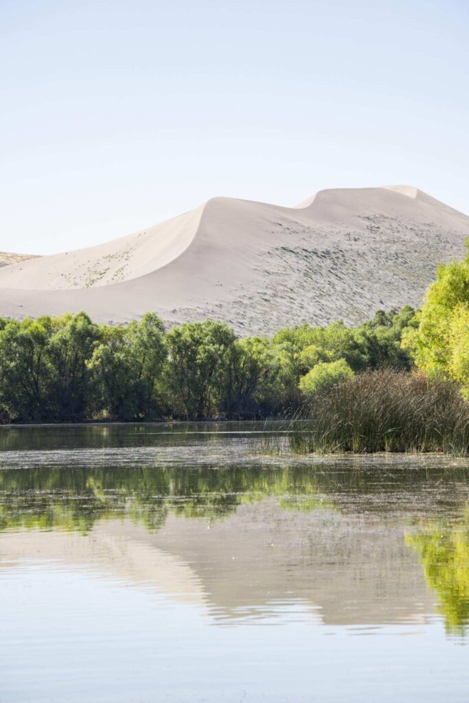 Bruneau Dunes in Idaho