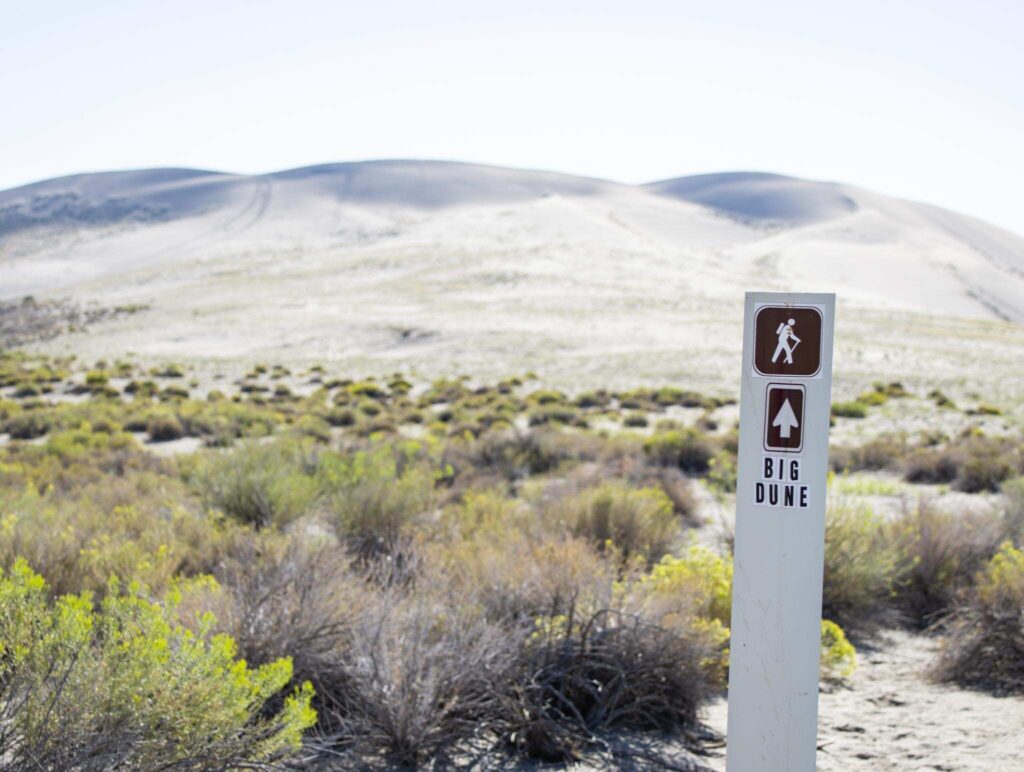 Bruneau Dunes in Idaho