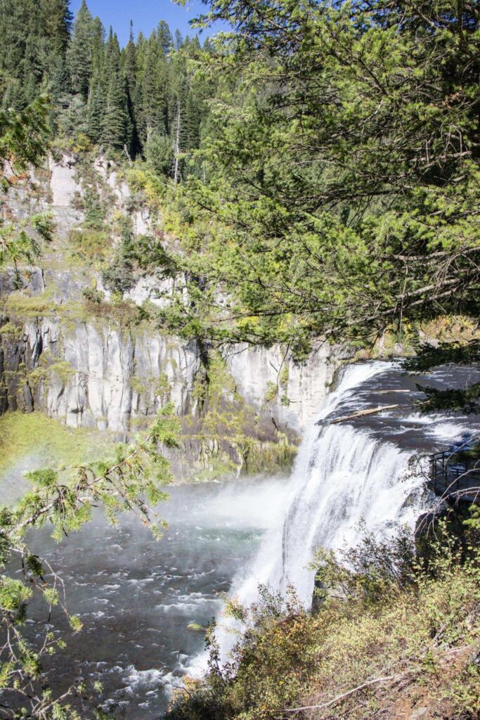 Mesa Falls in Idaho