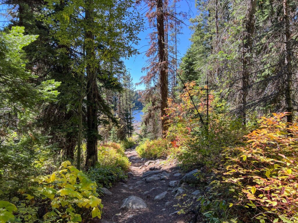 Boulder Lake in Idaho