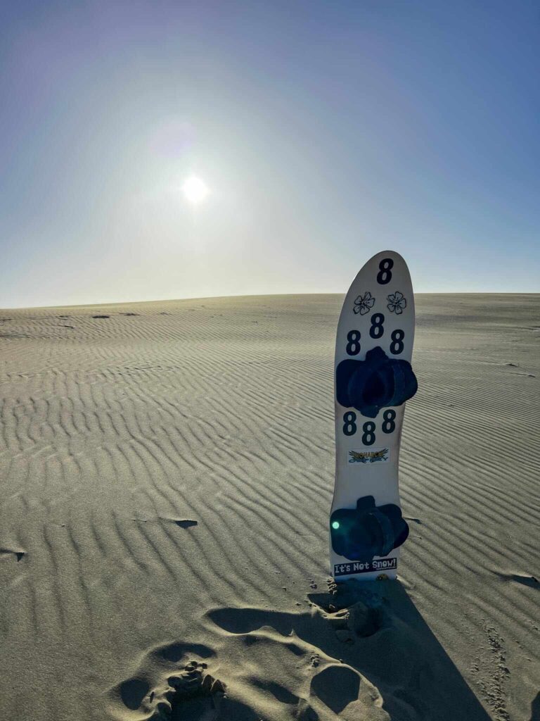 Sandboarden in Oregon