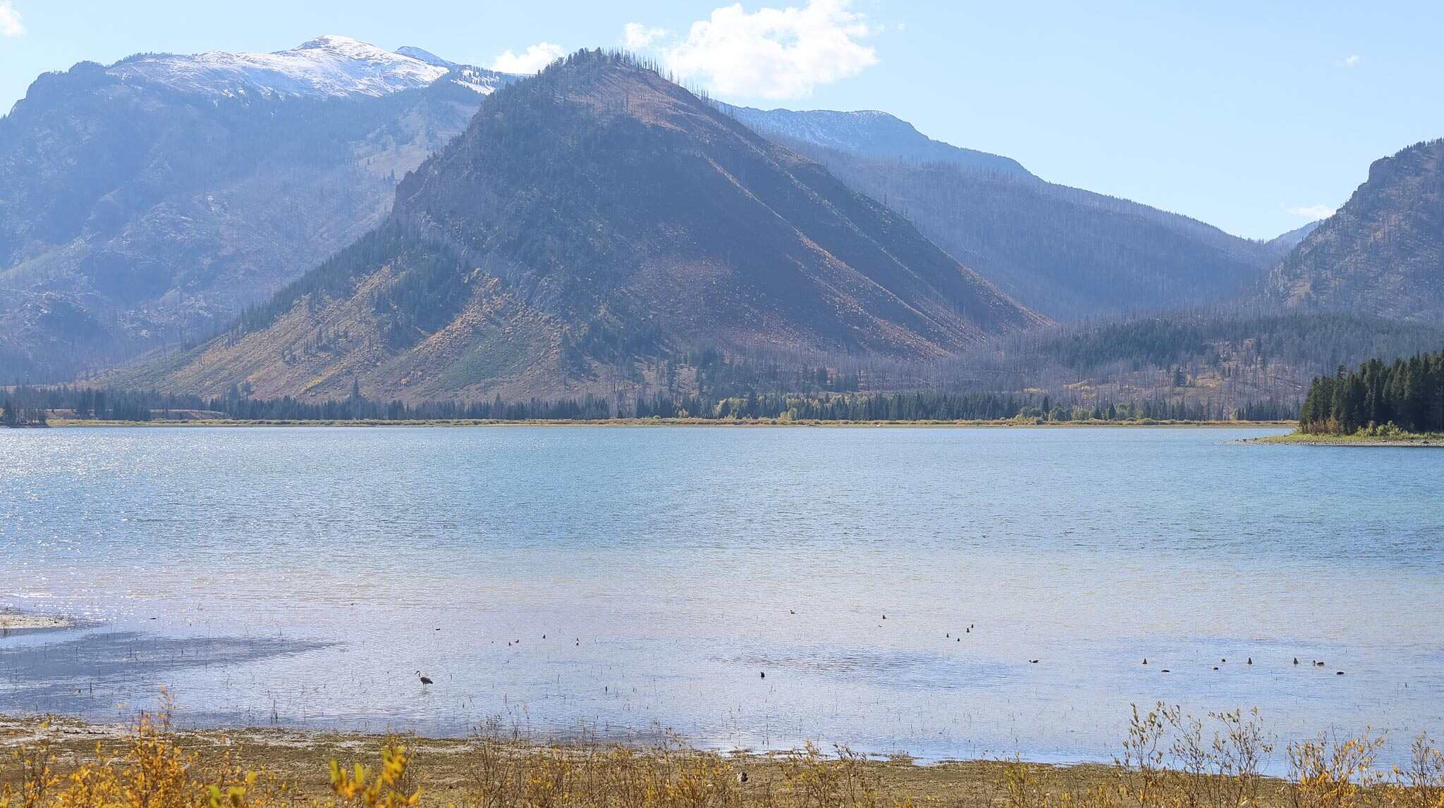 Jackson Lake overlook Grand Teton National Park