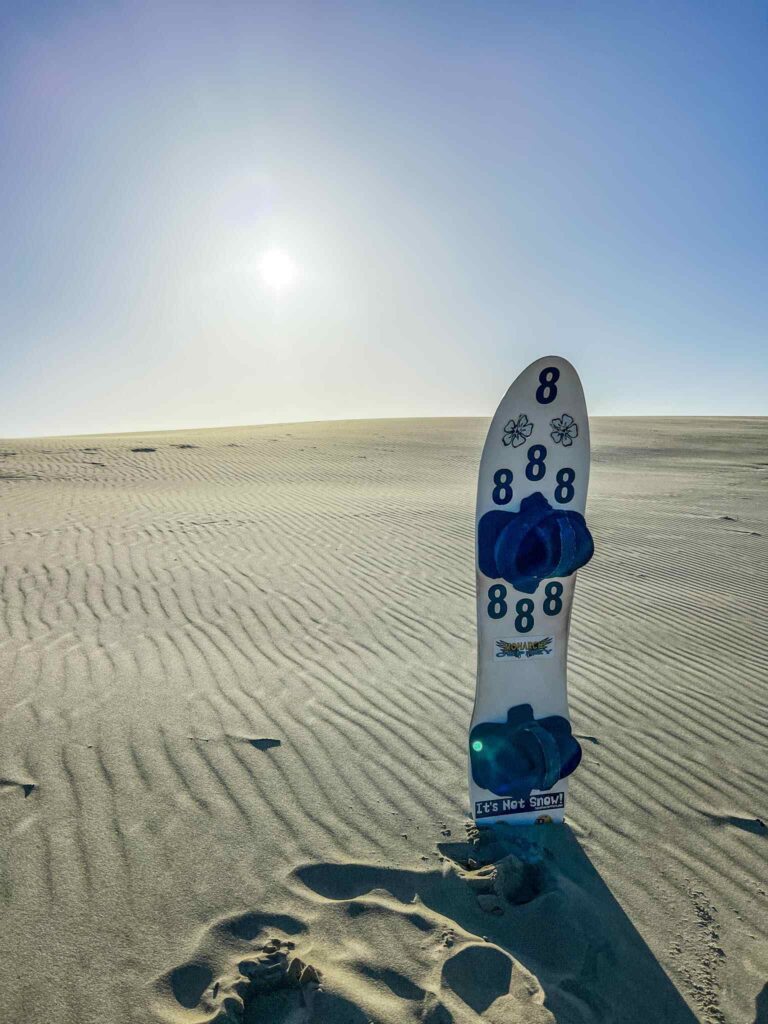 Sandboarden in Oregon