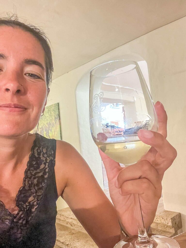 Wijn drinken in Vaduz