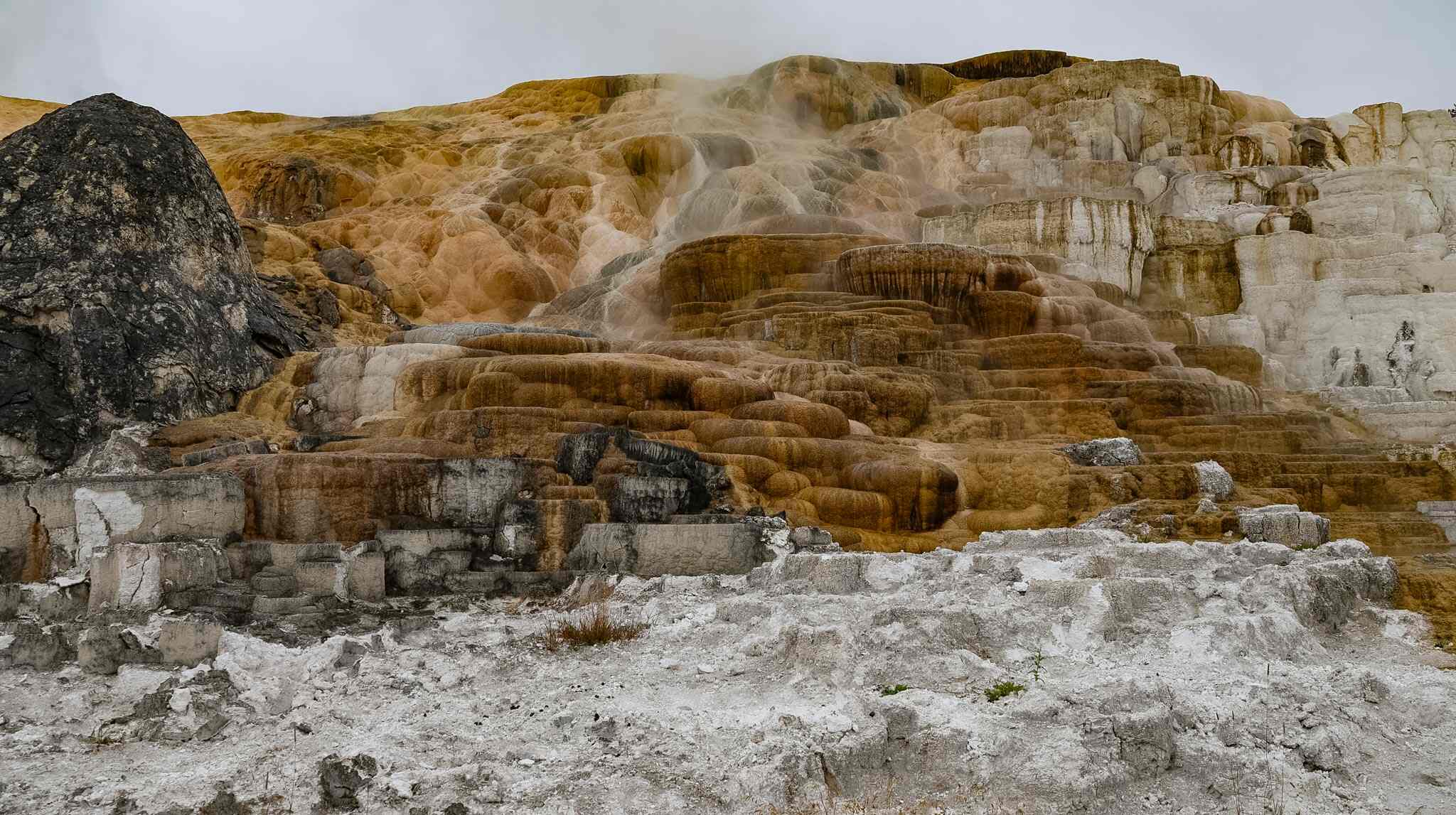 Mammoth Hot Springs Yellowstone National Park