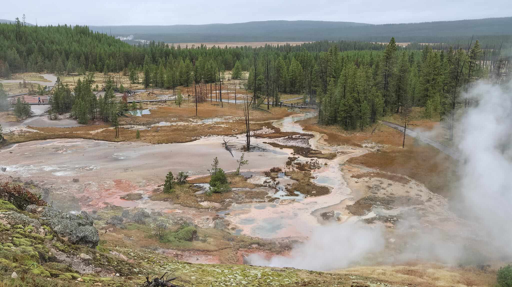 Artist' Point in Yellowstone National Park
