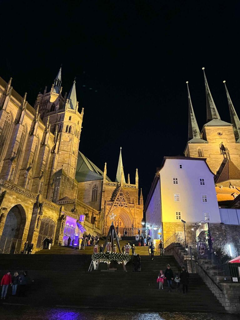 Kerstmarkten in Erfurt