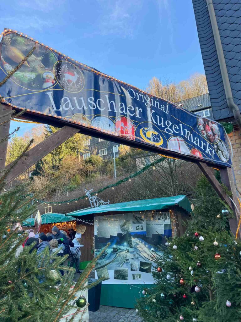 Kerstmarkt in Lauscha