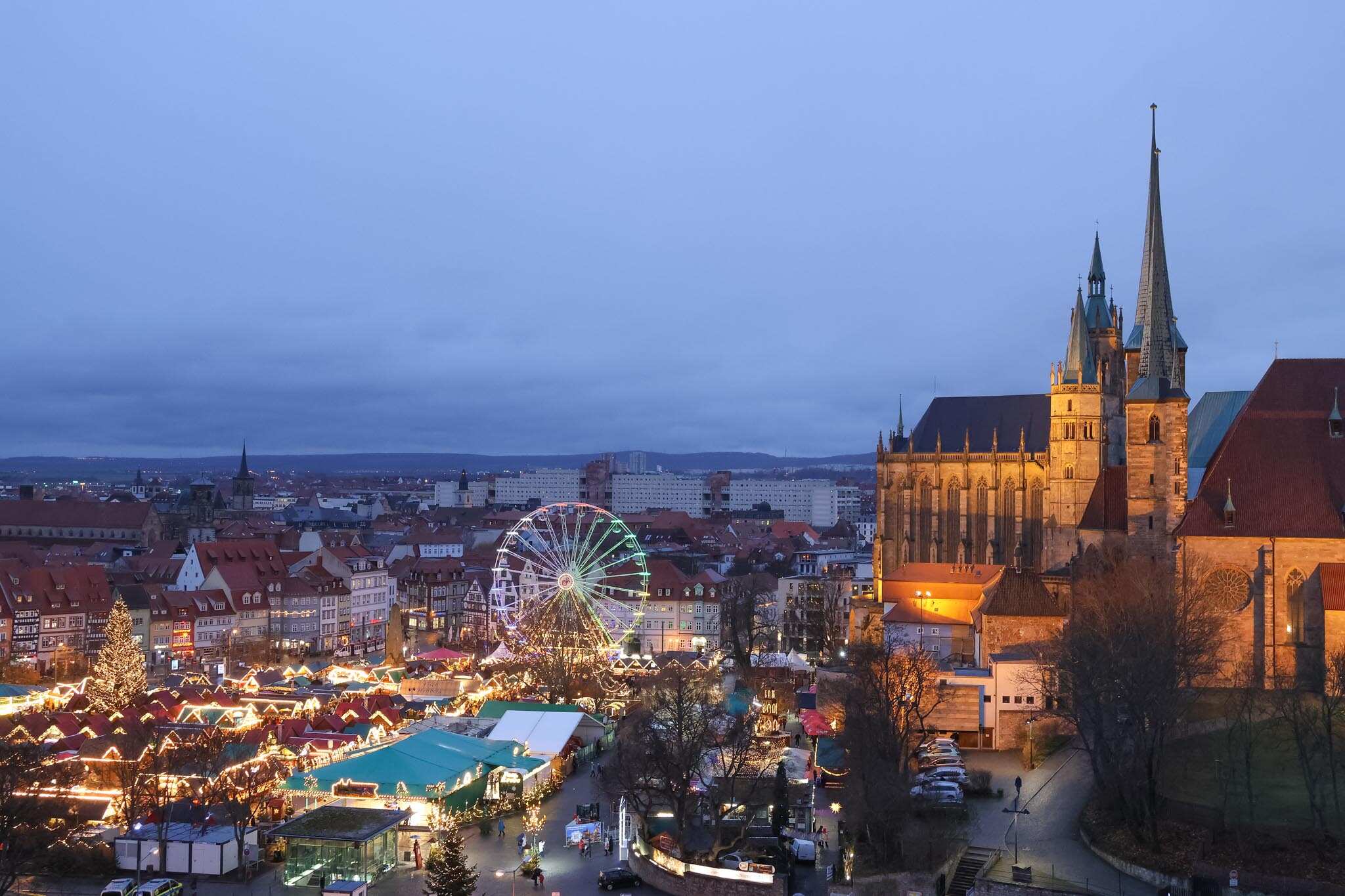 Kerstmarkten in Thüringen