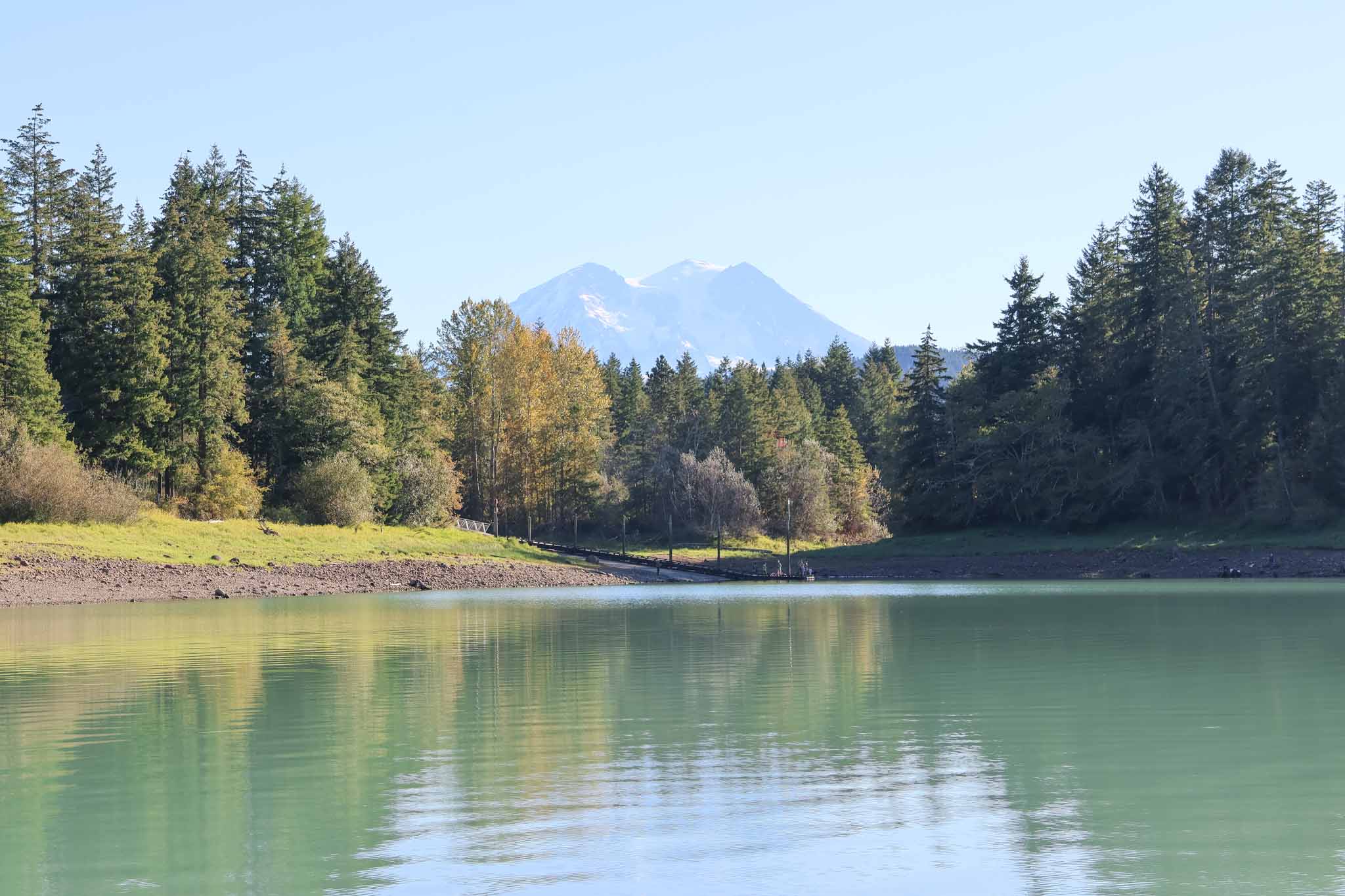 Mount Rainier NP Alder Lake