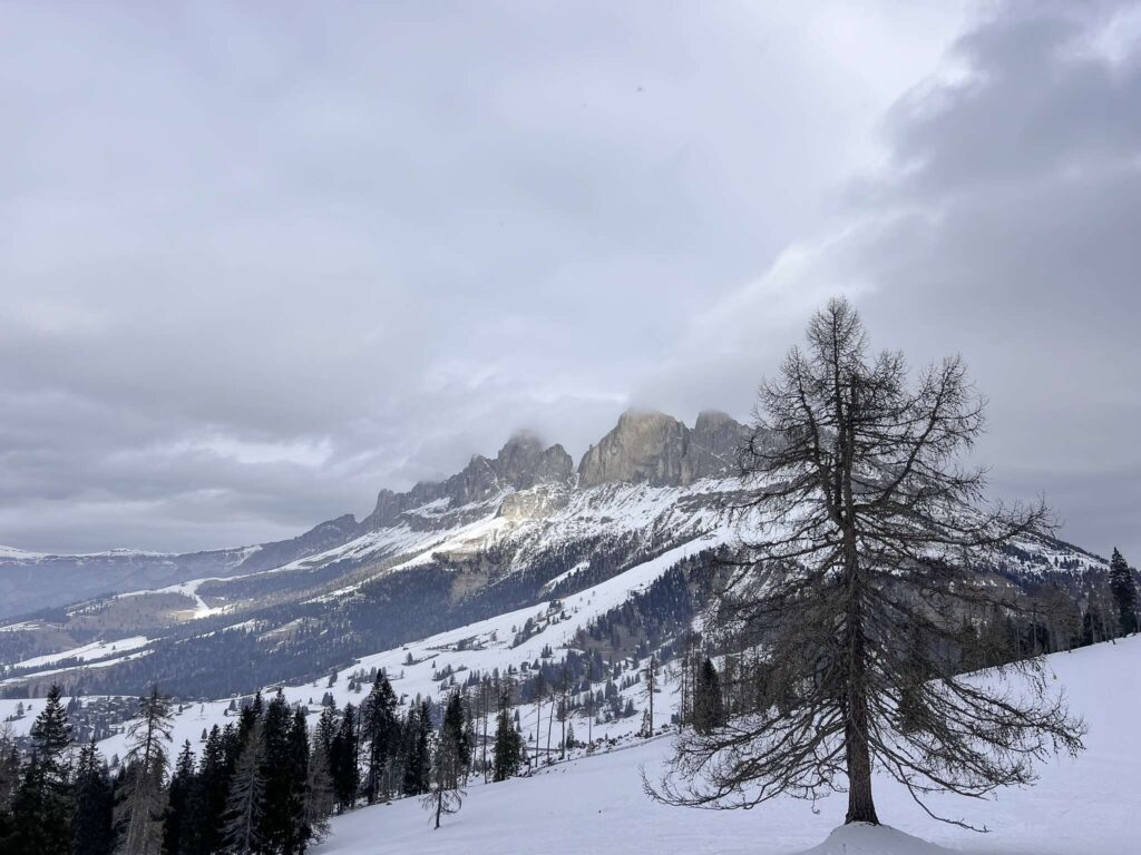 Winter in de Dolomieten