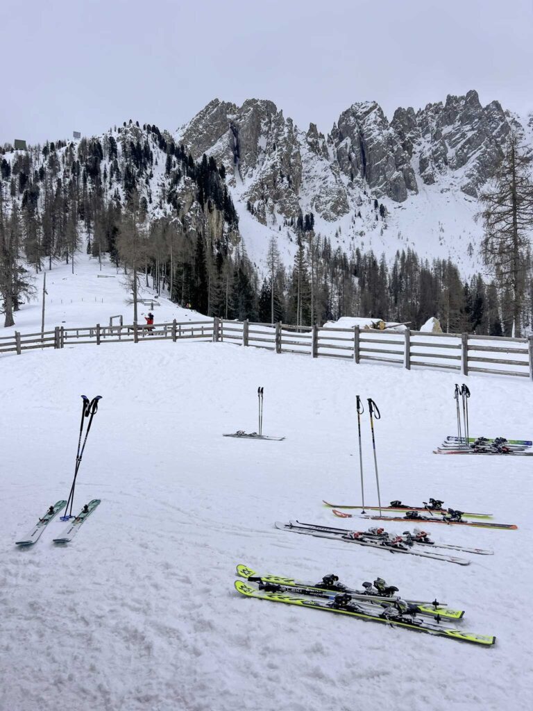 Skiën in de Dolomieten