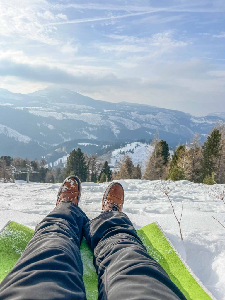 Mindfullness wandeling in de Dolomieten