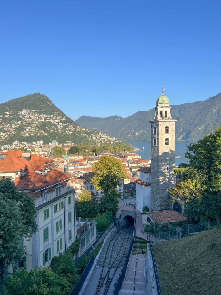 Lugano in zwitserland